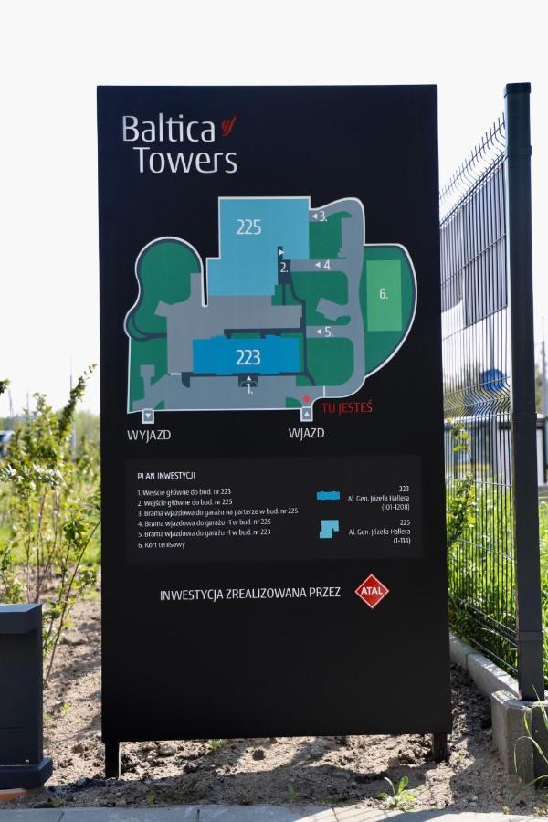 Apartament Gdansk Baltica Towers 7Floor Екстериор снимка